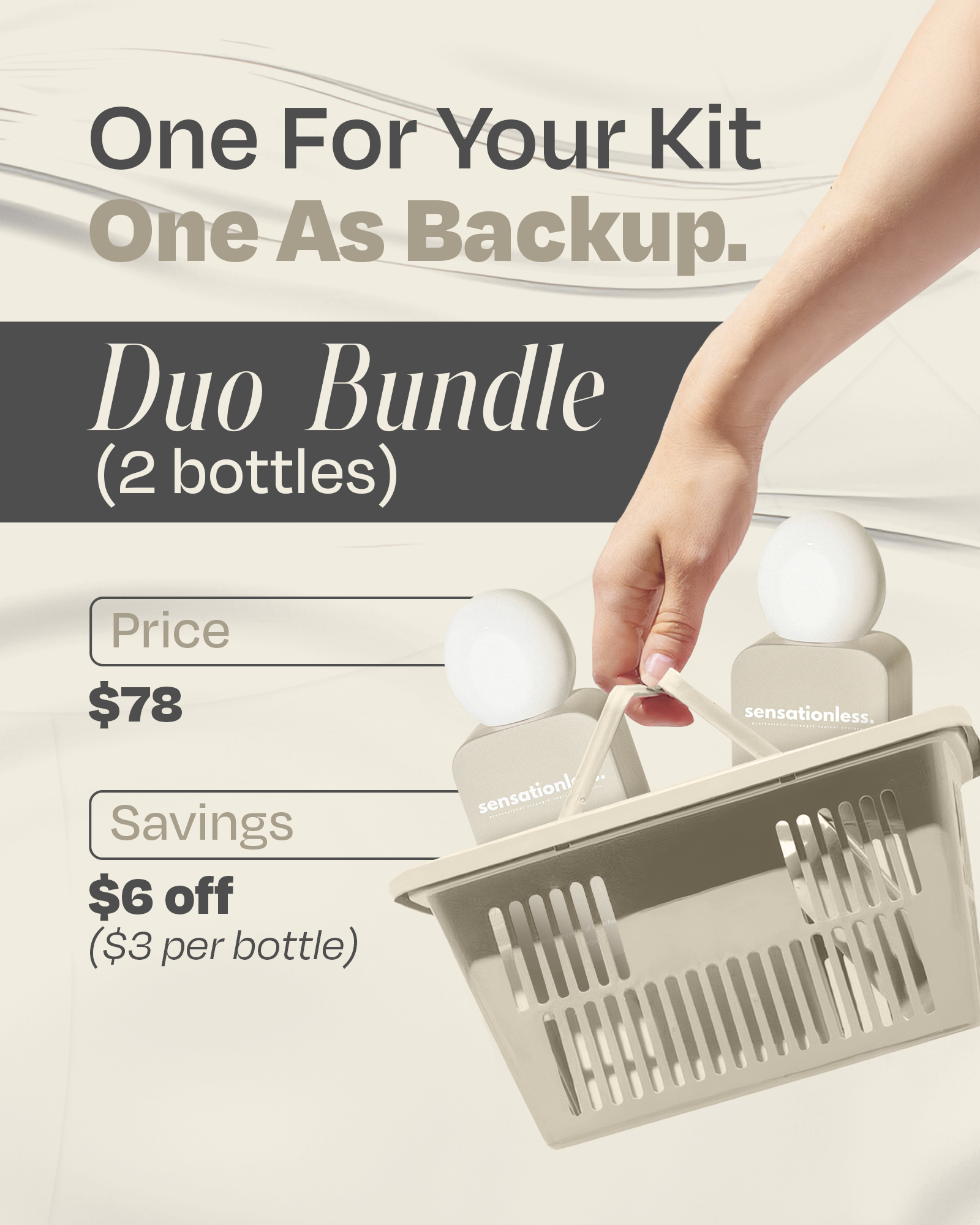 Sensationless Duo Bundle (2-Pack)